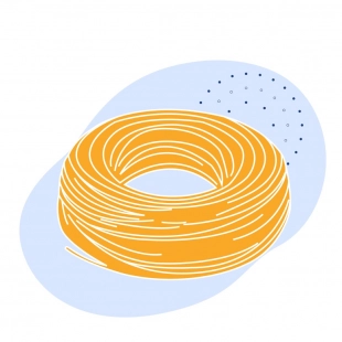 Канат авиационный нержавеющий 5.6 мм 6х7(1+6)+1х7(1+6) ГОСТ 2172-80