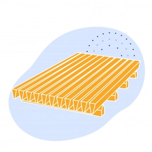 Сварное щелевое сито AISI 316