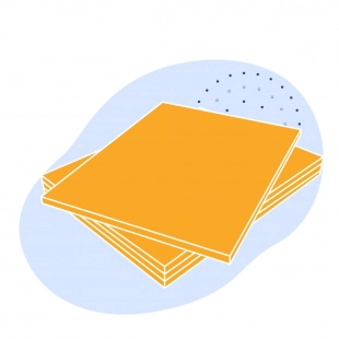 Текстолит листовой электротехнический 16 мм Б ГОСТ 2910-74