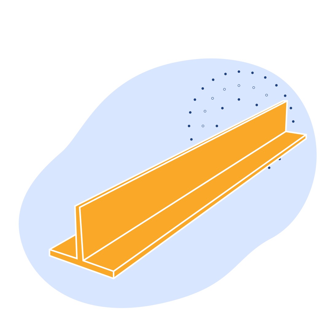 Латунный профиль Т-образный 13 мм ЛС59-1
