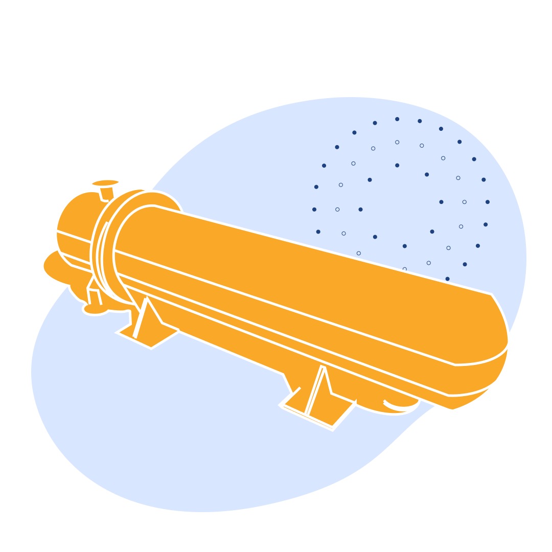 Пароводяной подогреватель 792 шт 6.84 Гкал/час 342 т/час 820x3135 мм 71 м2
