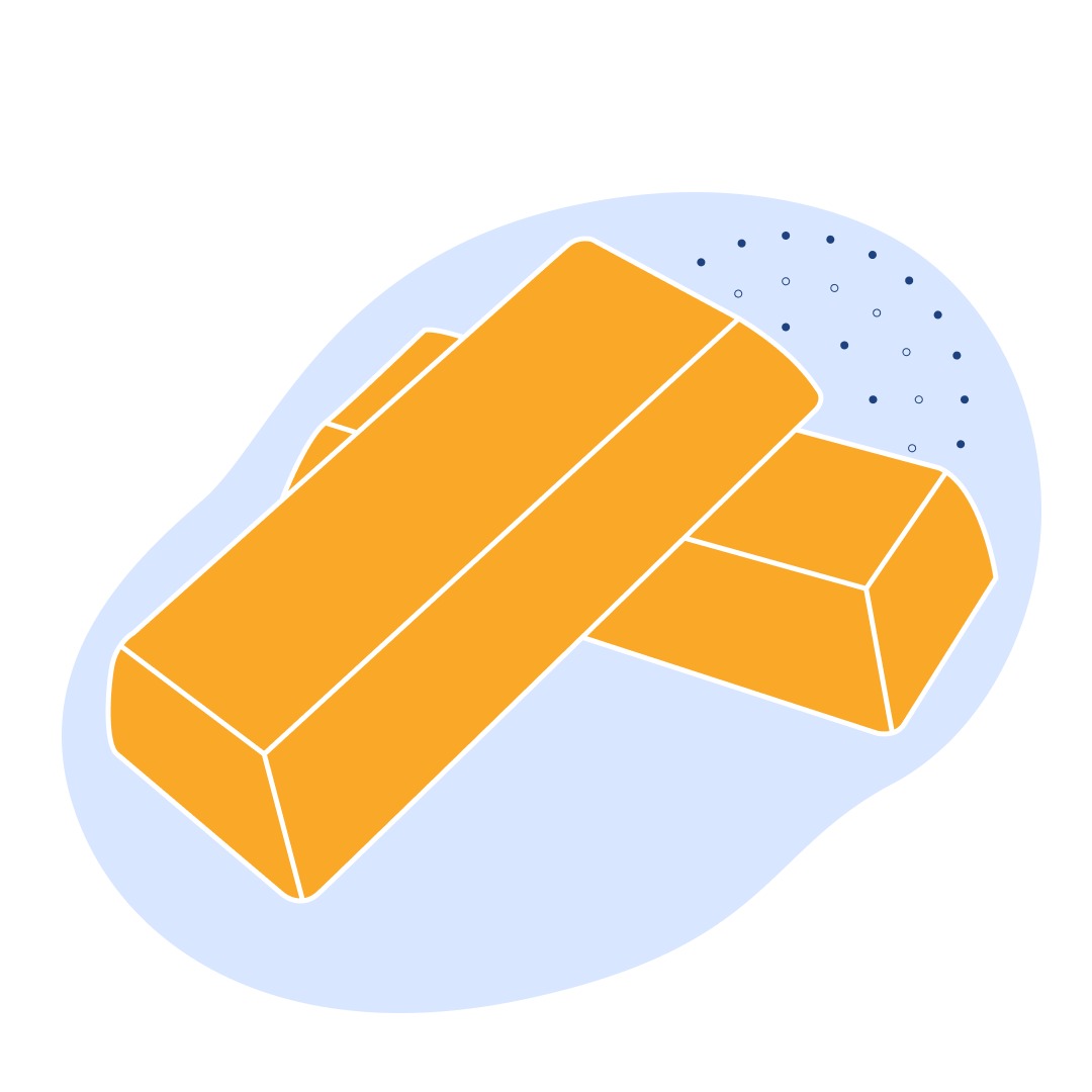 Слиток золота ЗлА-2 ГОСТ 28058-2015