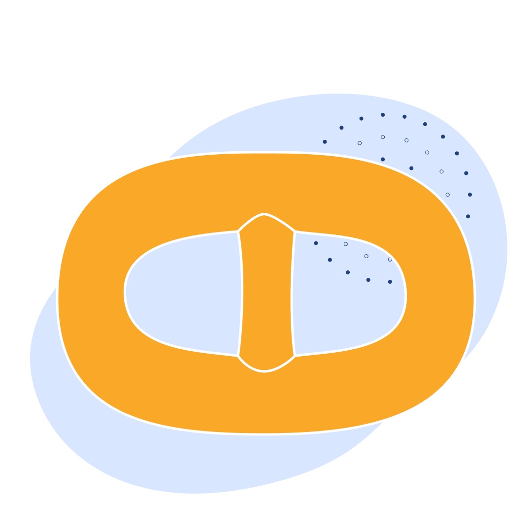 Якорное звено увеличенное с распоркой ГОСТ 228-79 66x396x264x238 мм