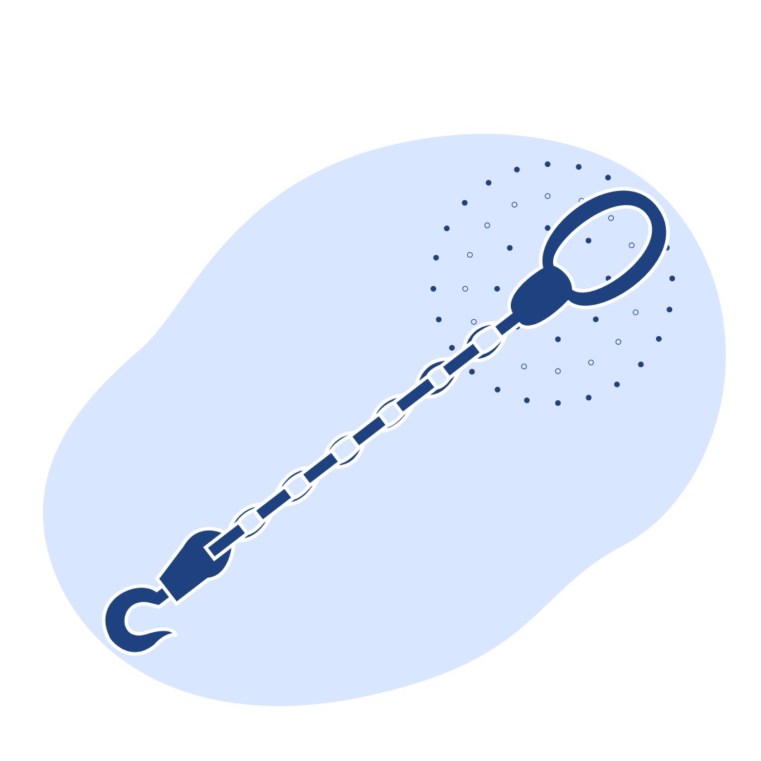 Строп цепной 1сц 1.12 т 1 м